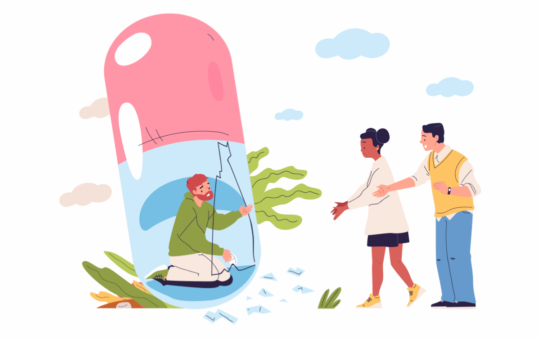 Are there signs that a family can recognize to identify if a member is struggling with addiction?