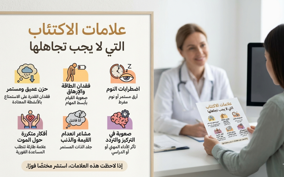 علامات الاكتئاب التي لا يجب تجاهلها