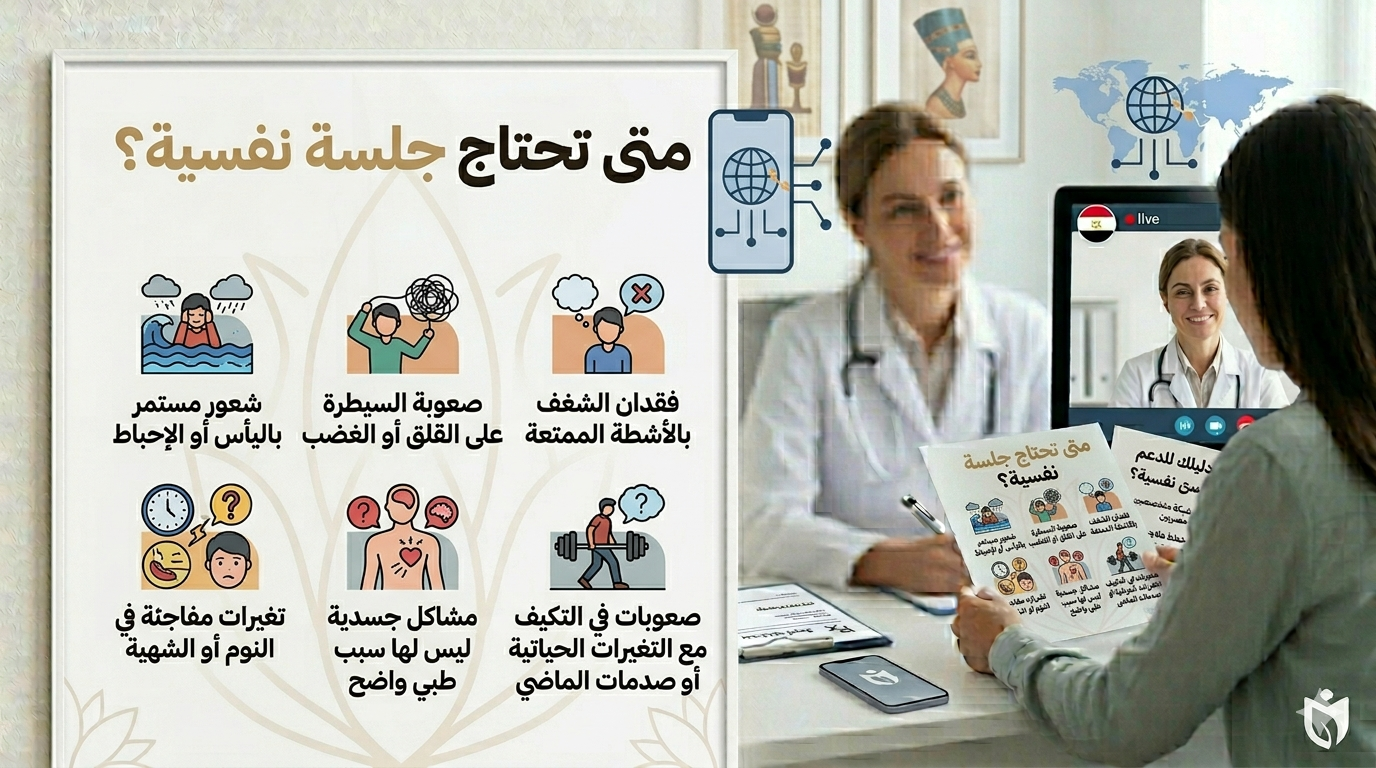 متى تحتاج جلسة نفسية؟