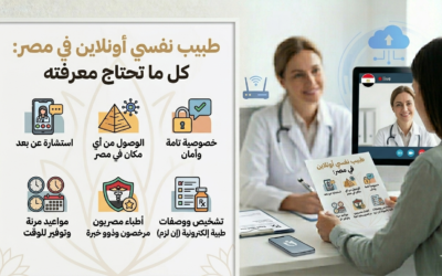 طبيب نفسي أونلاين في مصر: كل ما تحتاج معرفته