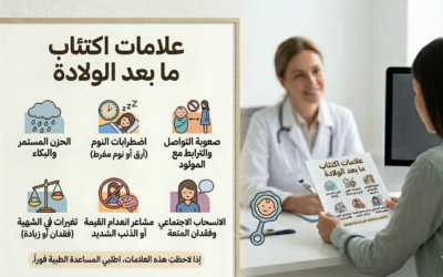 علامات اكتئاب ما بعد الولادة