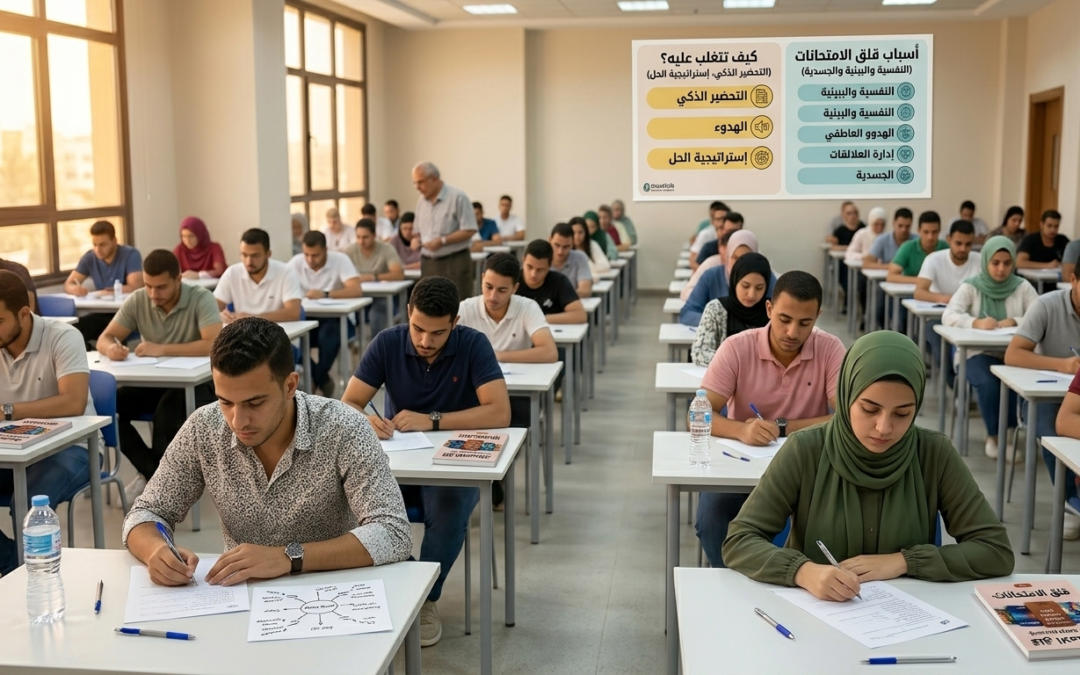 قلق الامتحانات: أسبابه وكيف تتغلب عليه؟