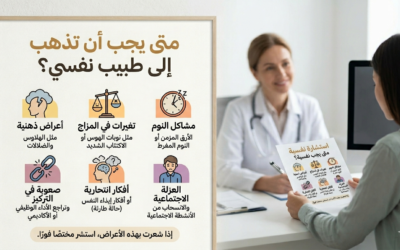 متى يجب أن تذهب إلى طبيب  نفسي؟